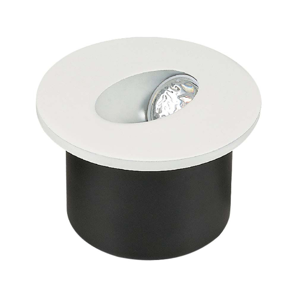 3w Led Steplight 3000k Round