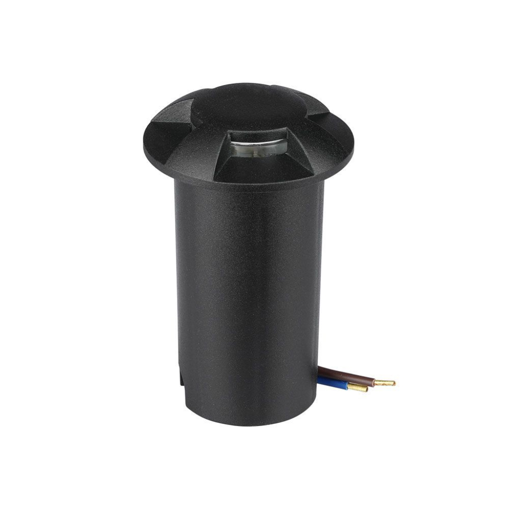 1w Led Step Light Black 4way 3000k