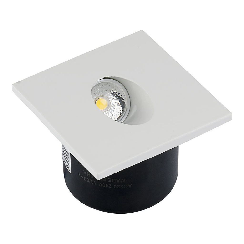 3w Led Step Light Square 4000k