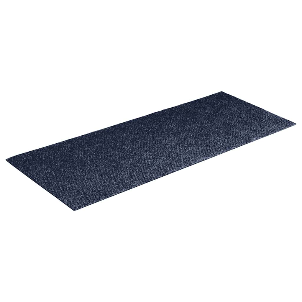 Tappetini Per Scale Autoadesivi 15 Pz 60x25 Cm Grigio Blu Rettangolari - Image 3