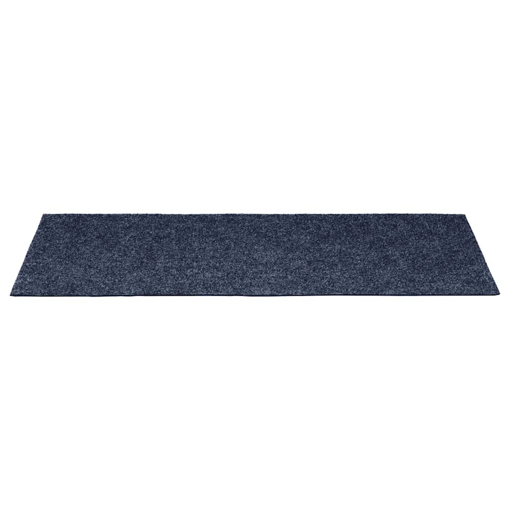 Tappetini Per Scale Autoadesivi 15 Pz 60x25 Cm Grigio Blu Rettangolari - Image 4