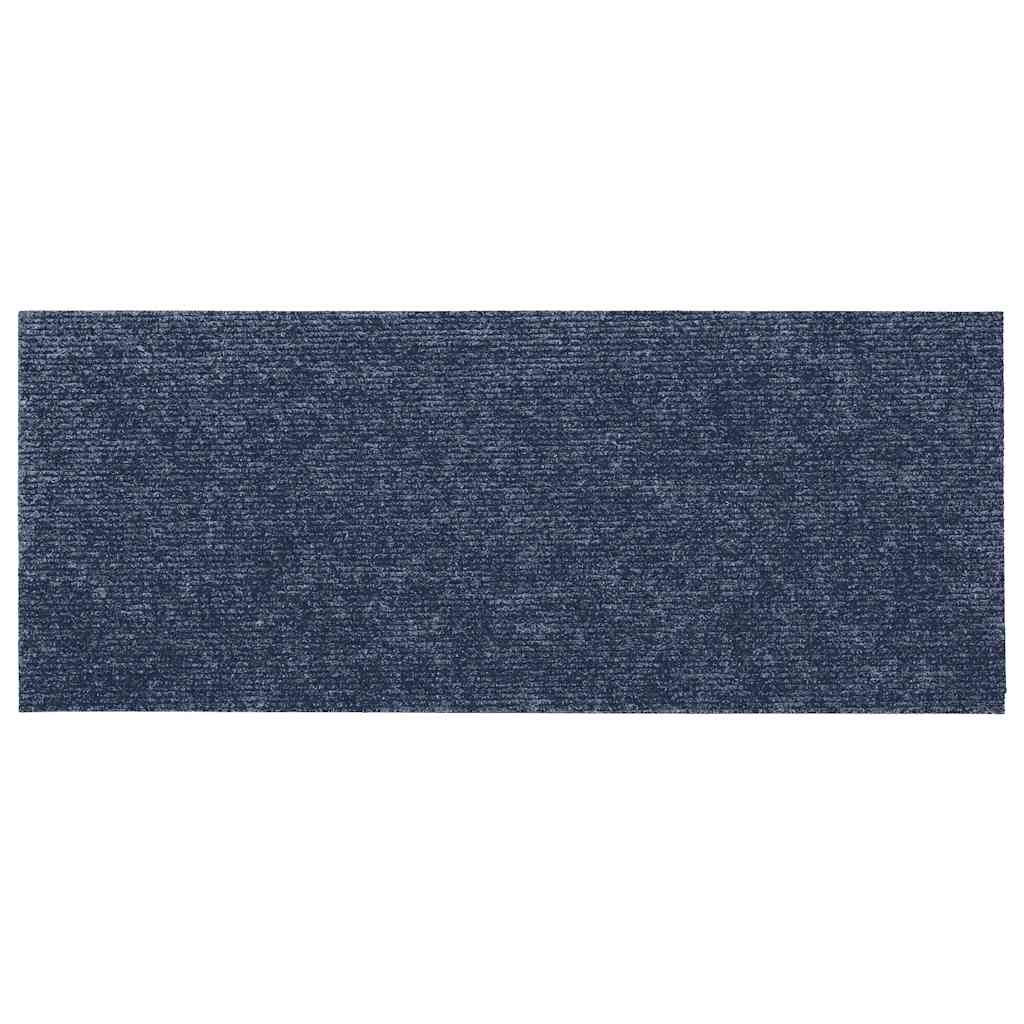 Tappetini Per Scale Autoadesivi 15 Pz 60x25 Cm Grigio Blu Rettangolari - Image 5