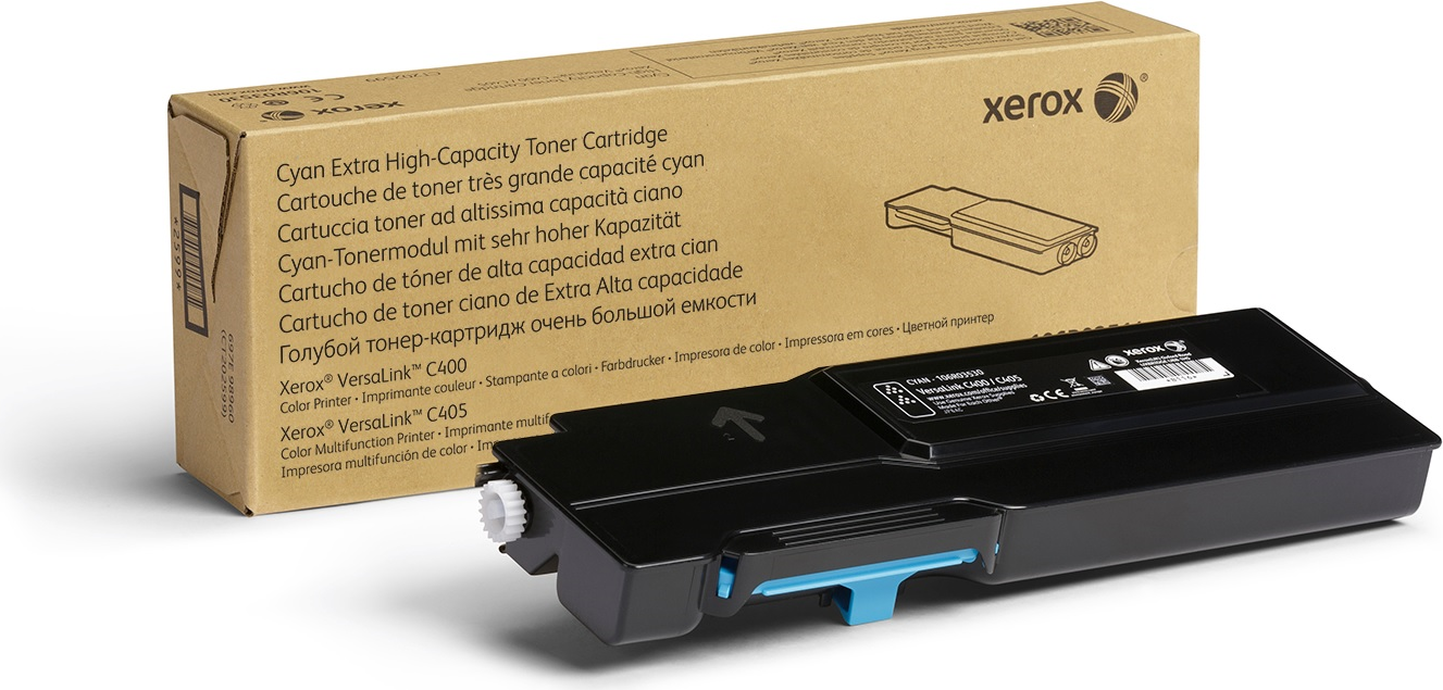 Xerox - Extra High Capacity - Cyan - Original - Tonerpatrone - Für Versalink C400dn, C400n, C400v/dn, C400v/dnm, C405dn, C405n, C405v/dn, C405v/dnm (