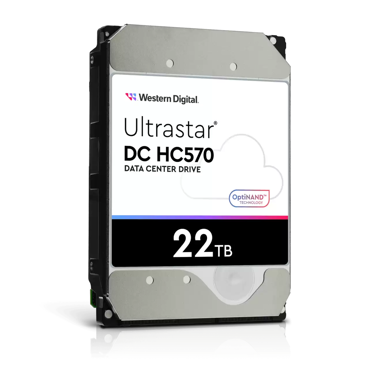 Wd Ultrastar Dc Hc570 - Festplatte - 22tb - Intern - 3.5" (8,9 Cm) - Sata 6gb/s - 7200 U/min - Puffer: 512mb - Für Intel Next Unit Of Computing 13 ex