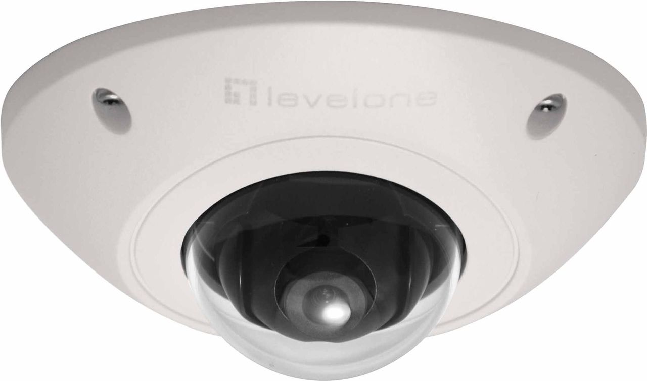 Levelone Fixed Dome Network Camera 2mp 2-Megapixel (1920 X 1080) HD-Auflösung, Komprimierung: H.264/mjpeg, Vandalismusgeprüftes Und Wetterfest, Ip66-