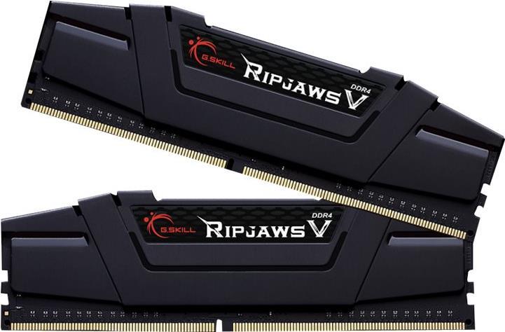 G.skill Ripjaws V - Ddr4 - 32 Gb: 2 X 16 Gb - Dimm 288-Pin - 3600 Mhz - Cl16 - 1.35 V - Ungepuffert - NoN-Ecc - Classic Black (f4-3600c16D-32gvkc)