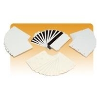 Zebra Premier - PvC-Karten, Selbsthaftende Rückseite Mit MylaR-Beschichtung - 10 Mil 100 Stck. (packung Mit 5) - Für Zebra P310f, P310i, P320i, P330i