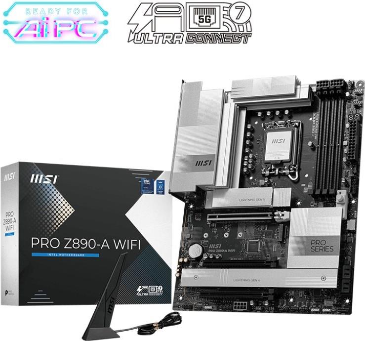 Msi Pro Z890-A Wifi Mainboard (7e32-002r)