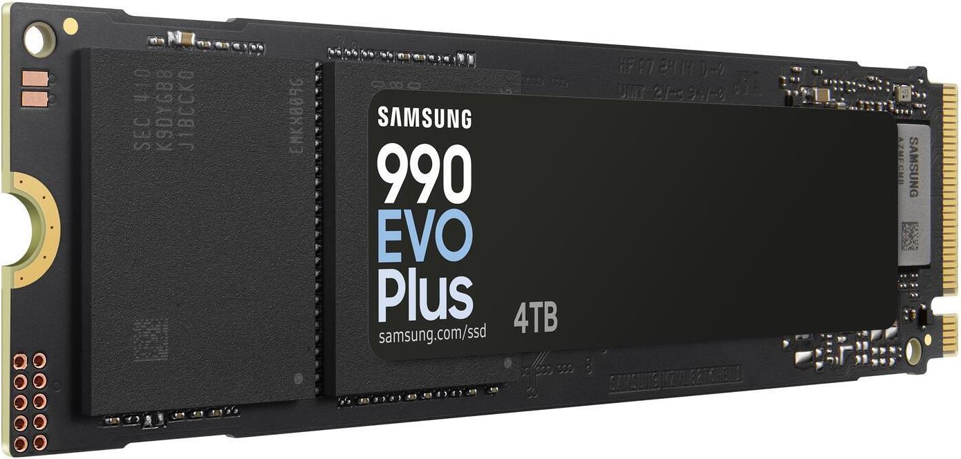 Samsung 990 Evo Plus MZ-V9s2t0 - Ssd - Verschlüsselt - 4tb - Intern - M.2 2280 - Pcie 5,0 X2 (nvme) - 256-BiT-Aes - Tcg Opal Encryption 2,0 (mZ-V9s4t