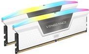 Corsair Vengeance Rgb - Ddr5 - Kit - 32gb: 2 X 16gb - Dimm 288-Pin - 5200 Mhz / Pc5-41600 - Cl40 Weiß (cmh32gx5m2b5200c40w)