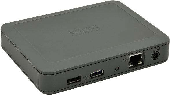 Silex DS-600 - Geräteserver - 2 Anschlüsse - 10mb Lan, 100mb Lan, Gige, Usb2.0, Usb3.0 (e1335)