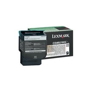 Lexmark Toner C546u1kg - Schwarz - Kapazität: 8.000 Seiten (c546u1kg)