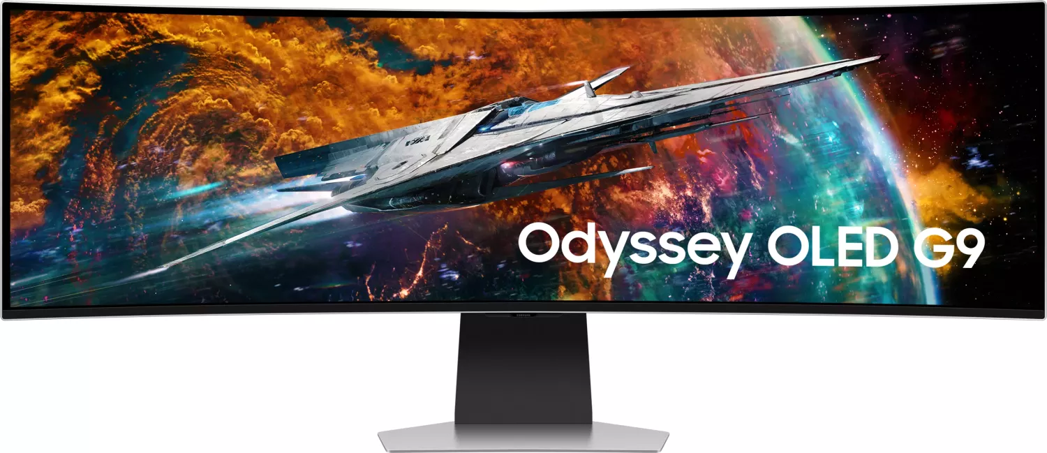 Samsung G95sc Computerbildschirm 124,5 Cm (49") 5120 X 1440 Pixel Dual Qhd Oled Silber (ls49cg950suxen)