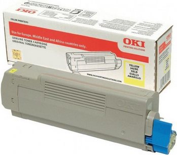 Oki - Gelb - Original - Tonerpatrone - Für C823dn, 823n (46471101)
