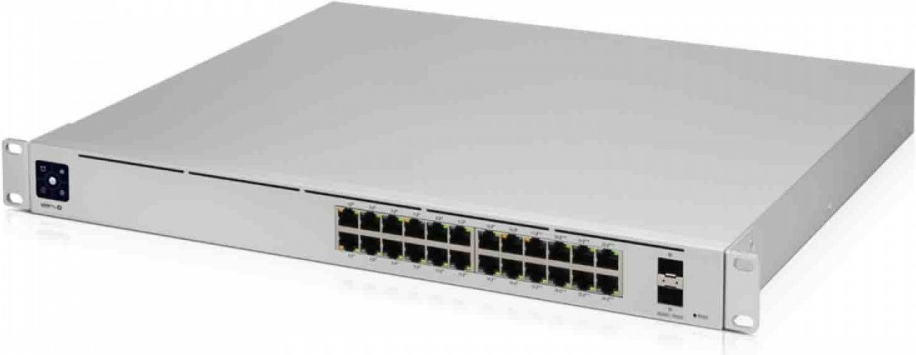 Ubiquiti Unifiswitch Pro 24 Rackmount Gigabit Managed Switch, 24x RJ-45, 2x Sfp+, Poe++, Gen2 (usW-PrO-24-Poe)