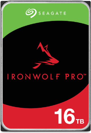 Seagate Ironwolf Pro St16000nt001 - Festplatte - 16tb - Intern - 3.5" (8,9 Cm) - Sata 6gb/s - 7200 U/min - Puffer: 256mb - Mit 3 Jahre Seagate Rescue