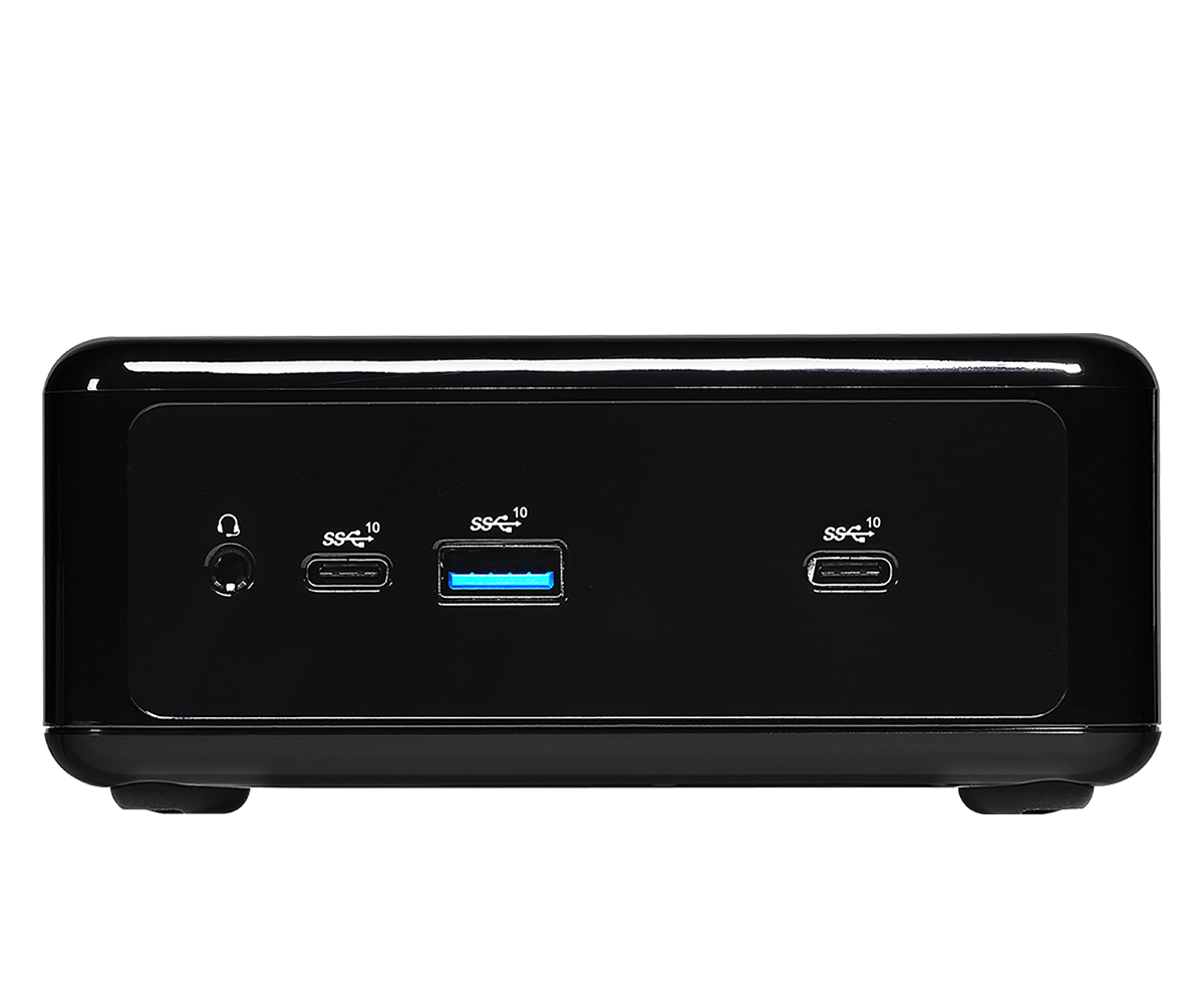 Asrock Industrial Nuc BoX-J6412 - Barebone - Box - 1 X Celeron J6412 / 2 Ghz - Ram 0gb - Uhd Graphics - Gige - Wlan: 802,11a/b/g/n/ac, Bluetooth 4,2