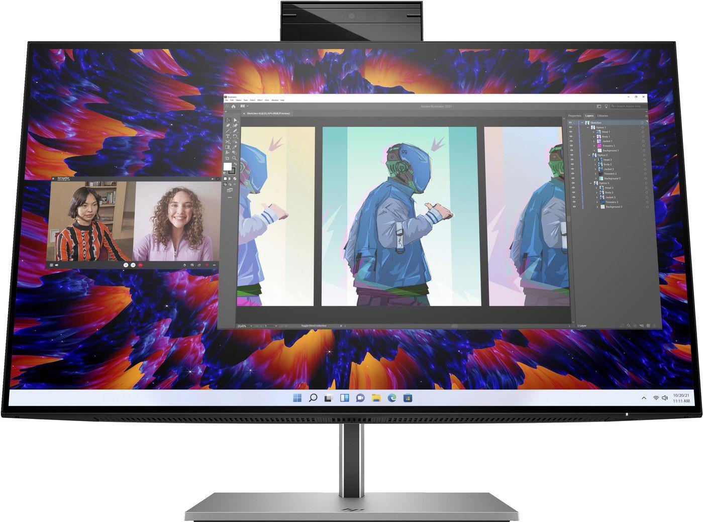 Hp Z24m G3 LeD-Monitor 60,5 Cm 23.8" 2560 X 1440 Qhd @ 90 Hz Ips 400 Cd/m² 1000:1 Displayhdr 5 Ms Hdmi Displayport UsB-C [energieklasse F] (4q8n9aa#a