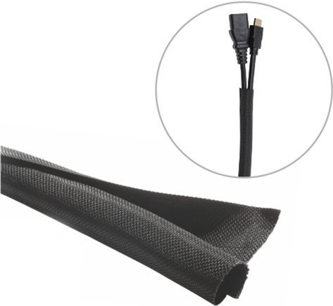 Vivolink Flexible Cablesock Ø25mm Black (vlsc252500)