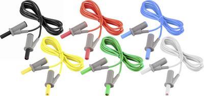 Voltcraft MsB-501 MessleitungS-Set [lamellenstecker 4 Mm - Lamellenstecker 4 Mm] 5.00 M (msB-501-5)