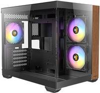 Antec Boitier Mini Tour MicrO-Atx Antec Cx600m Wood Rgb Avec Panneaux Vitres (0-761345-10138-7)