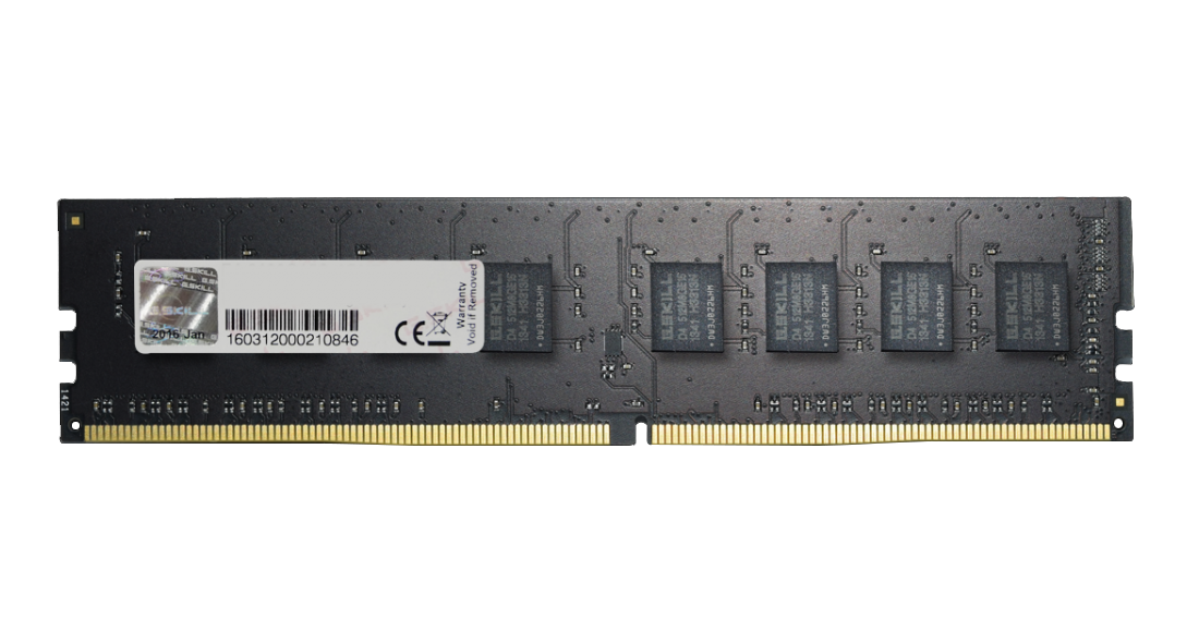 G.skill Value Series - Ddr4 - Modul - 32 Gb - Dimm 288-Pin - 2666 Mhz / Pc4-21300 - Cl19 - 1.2 V - Ungepuffert - NoN-Ecc (f4-2666c19S-32gnt)