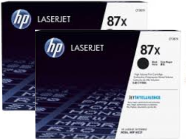 Hp Toner Cf287xd (87x) - Doppelpack - Schwarz - Kapazität: 2x 18.000 Seiten (cf287xd)