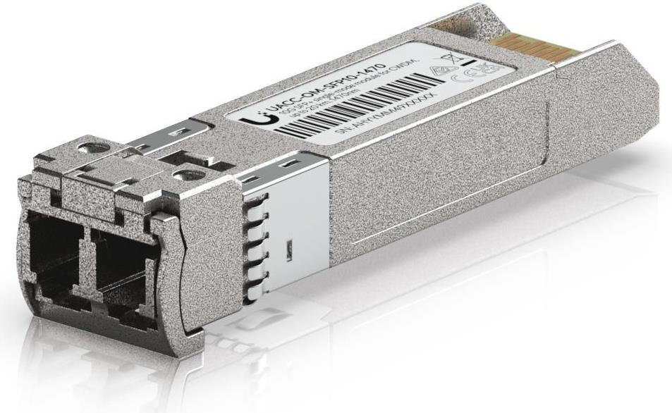 Ubiquiti Sfp+ Transceiver For Cwdm To 20 Km Using SinglE-Mode Fiber With A Duplex Lc Upc Connector (uacC-OM-Sfp10-1470)