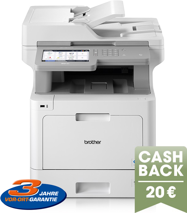Brother MfC-L9570cdw - Multifunktionsdrucker - Farbe - Laser - A4/legal (medien) - Bis Zu 31 Seiten/min. (drucken) - 300 Blatt - 33.6 Kbps - Usb 2.0,