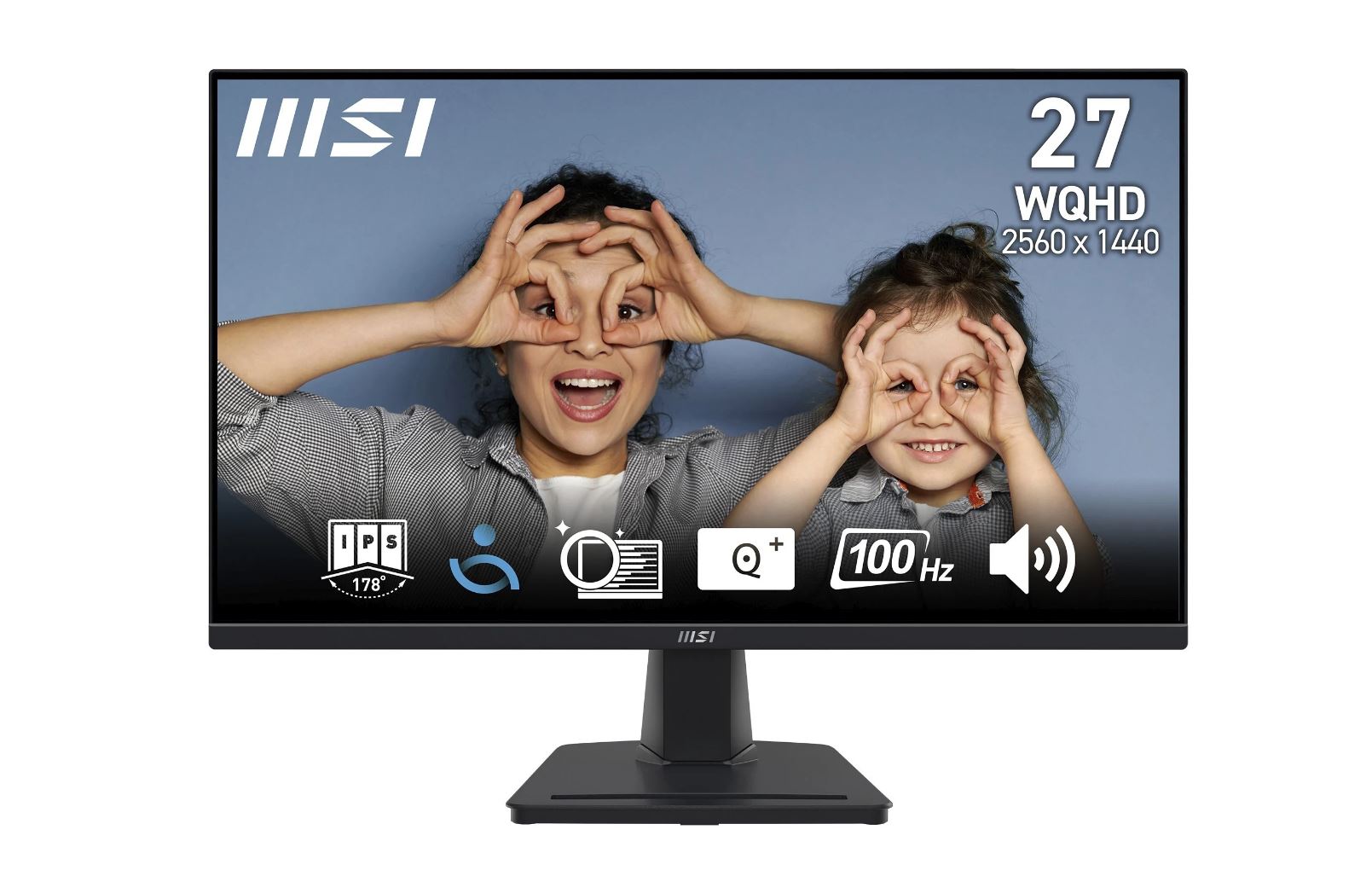 Msi Pro Mp275qde, LeD-Monitor - (69 Cm (27 Zoll), Schwarz, Wqhd, Ips, AdaptivE-Sync, Hdr, 100hz Panel) [energieklasse F] (9s6-3pc3cM-027)
