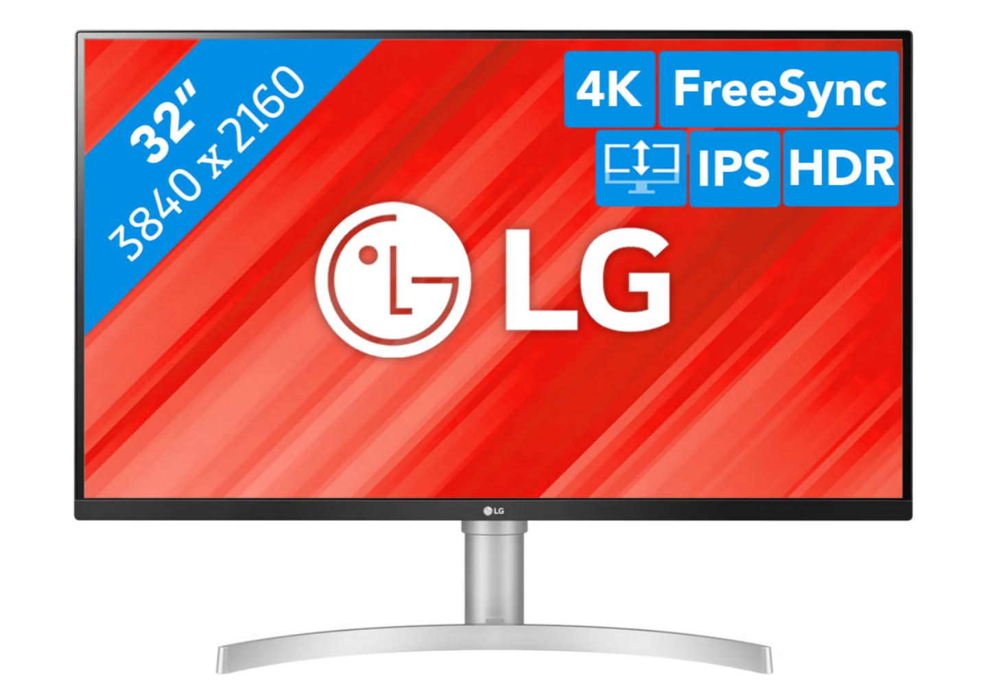 Lg 32un650K-W.aeu 31.5inch Ips Uhd 5ms 2xhdmi Dp - 31,5" - 5 Ms [energieklasse G] (32un650K-W.aeu)