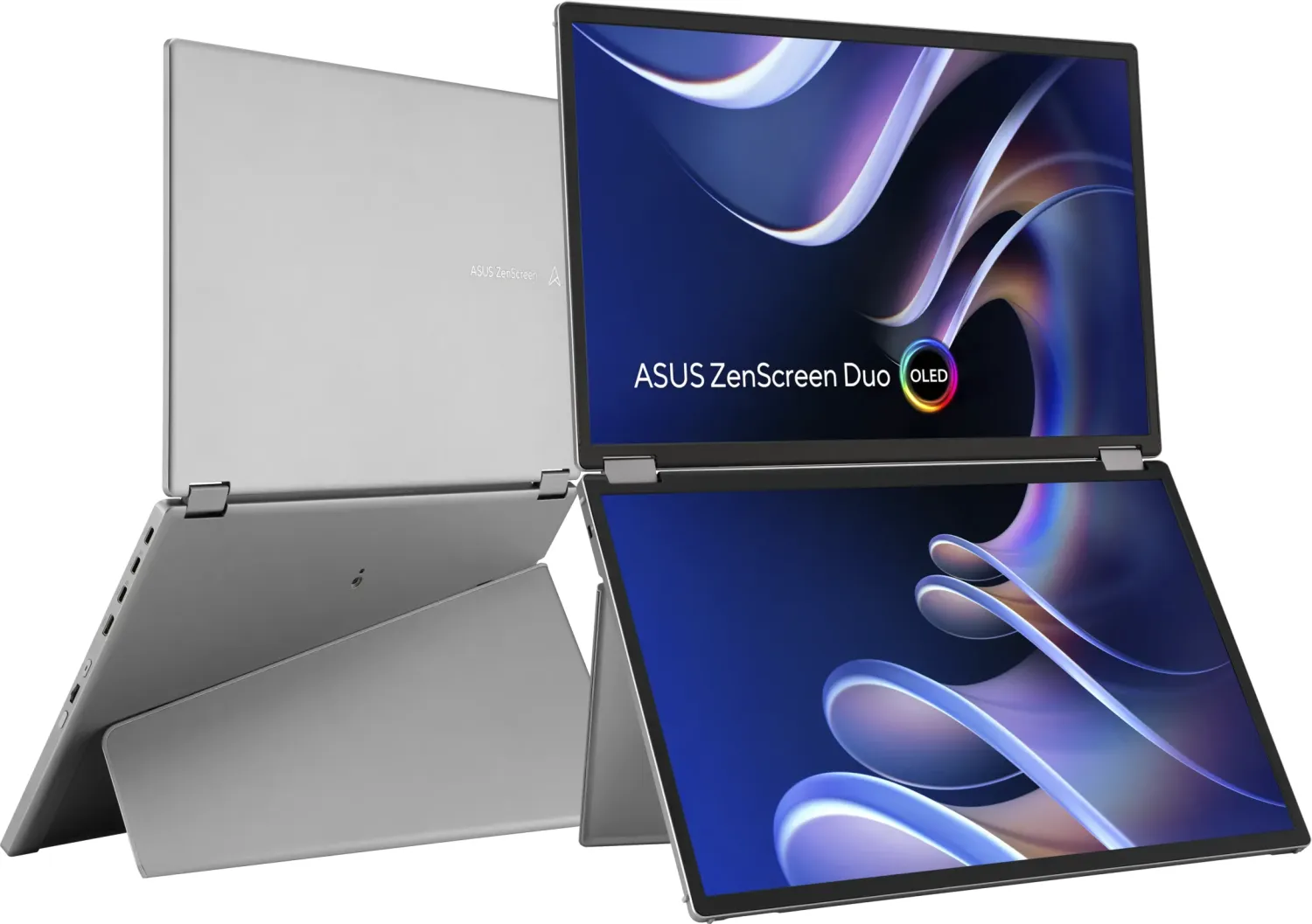 Asus Zenscreen Duo Oled Mq149cd - DuaL-OleD-Monitor - 35.6 Cm (14") (90lm0akV-B01n70)