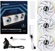 Lian Li Uni Fan Tl Wireless Lcd Lüfter Argb Pwm 3eR-Pack Inkl. Controller - 120 Mm (12tllcd1w3w)