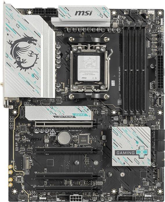 Msi B850 Gaming Plus Wifi Motherboard Amd B850 Sockel Am5 Atx