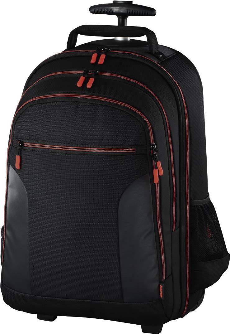 Hama "miami" 200 - Rollenkoffer / Rucksack Für Kamera Mit Objektiven Und Tablet / Notebook - Nylon - Schwarz (00139854)