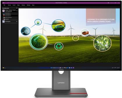 Lenovo Thinkvision P27Q-40 - LeD-Monitor - 68.6 Cm (27") - 2560 X 1440 Qhd @ 120 Hz - Ips - 350 Cd/m² - 1500:1 - Displayhdr 10 - 4 Ms - Hdmi, Display