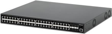 Intellinet - Switch - L2+ - Managed - 48 X 10/100/1000 (poe+) + 6 X 10 Gigabit Sfp+ (uplink) - An Rack Montierbar - Poe+ (450 W) (561969)