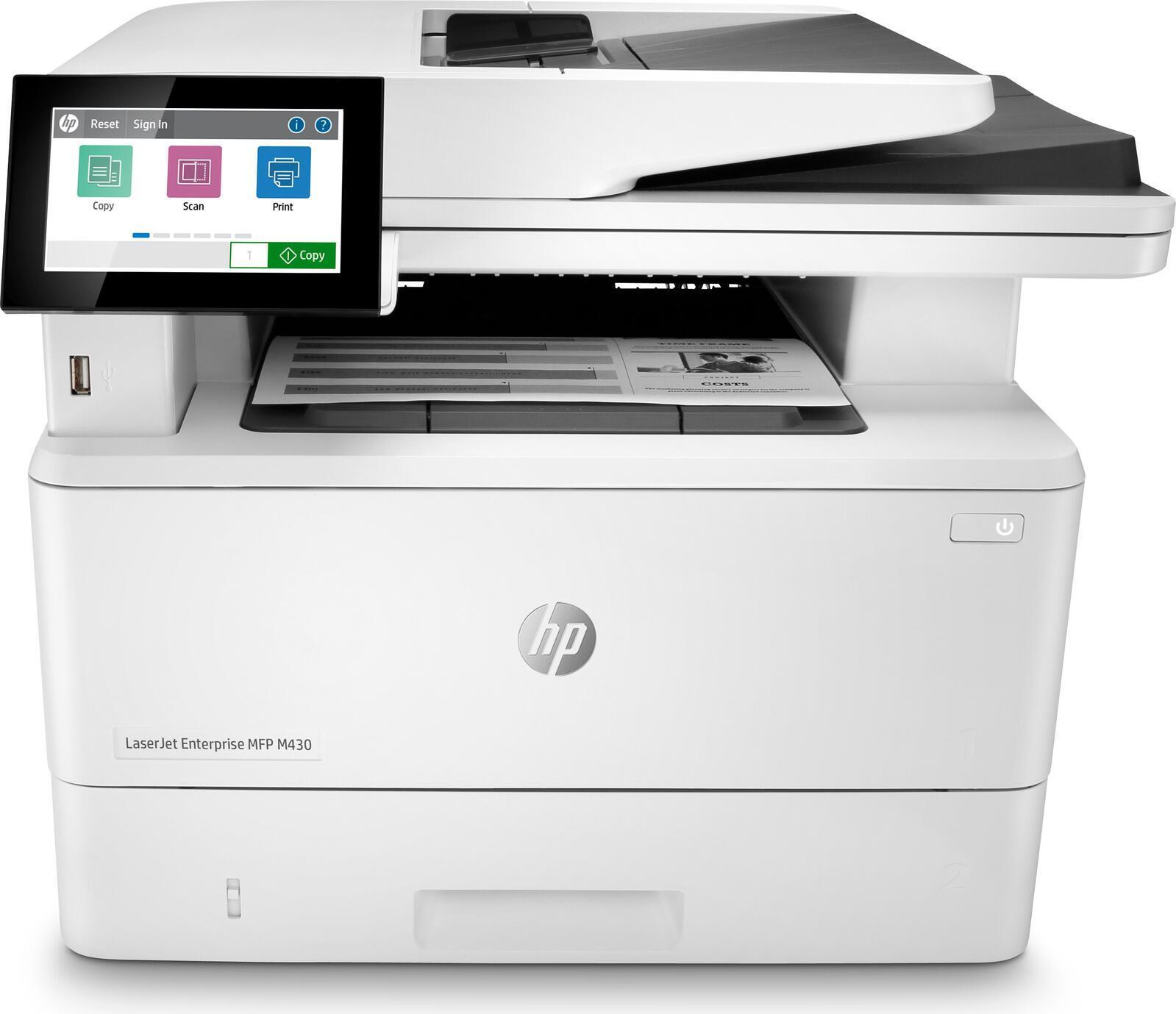 Hp Laserjet Enterprise Mfp M430f - Multifunktionsdrucker - S/w - Laser - 216 X 297 Mm (original) - A4 (medien) - Bis Zu 38 Seiten/min. (kopieren) - B