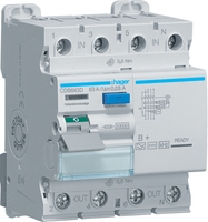 Hager Cdb663d FI-Schutzschalter 4p 10ka 63a 30ma Typb+ (cdb663d)