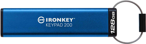 Kingston Ironkey Keypad 200 - 128 Gb (hardwarE-Verschlüsselter UsB-Stick) (ikkp200/128gb)