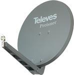 Televes S85qsD-G. Input FrequenZ-Range: 10,7 - 12,75 Ghz, Verstärkung Dbi (bei Antennenkabel): 39,5 Dbi. Durchmesser: 85 Cm, Breite: 850 Mm, Tiefe: 1