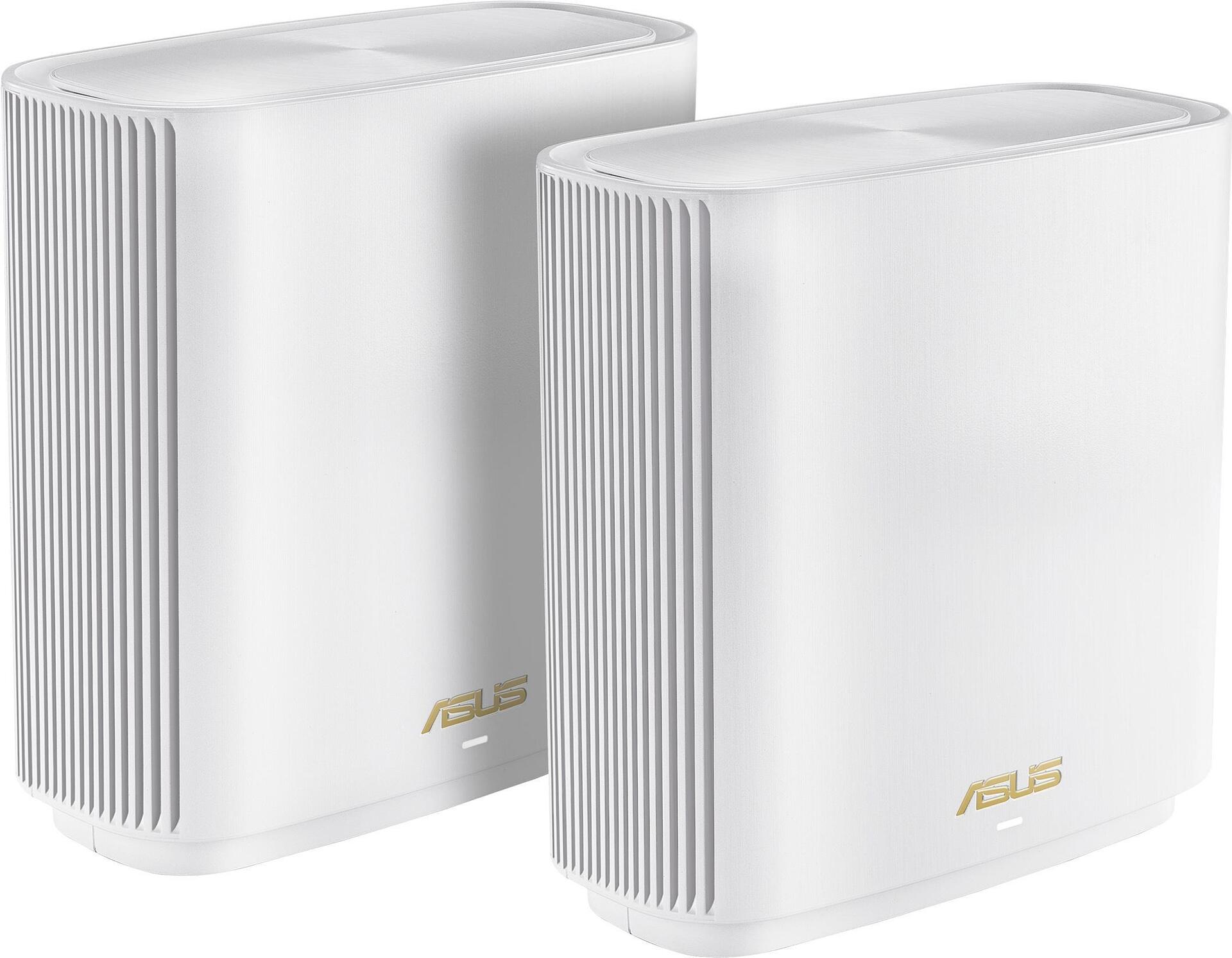 Asus Zenwifi Xt9 - Router - 3-PorT-Switch - Gige, 2,5 Gige - 802,11a/b/g/n/ac/ax - TrI-Band (90ig0740-Mo3b60)