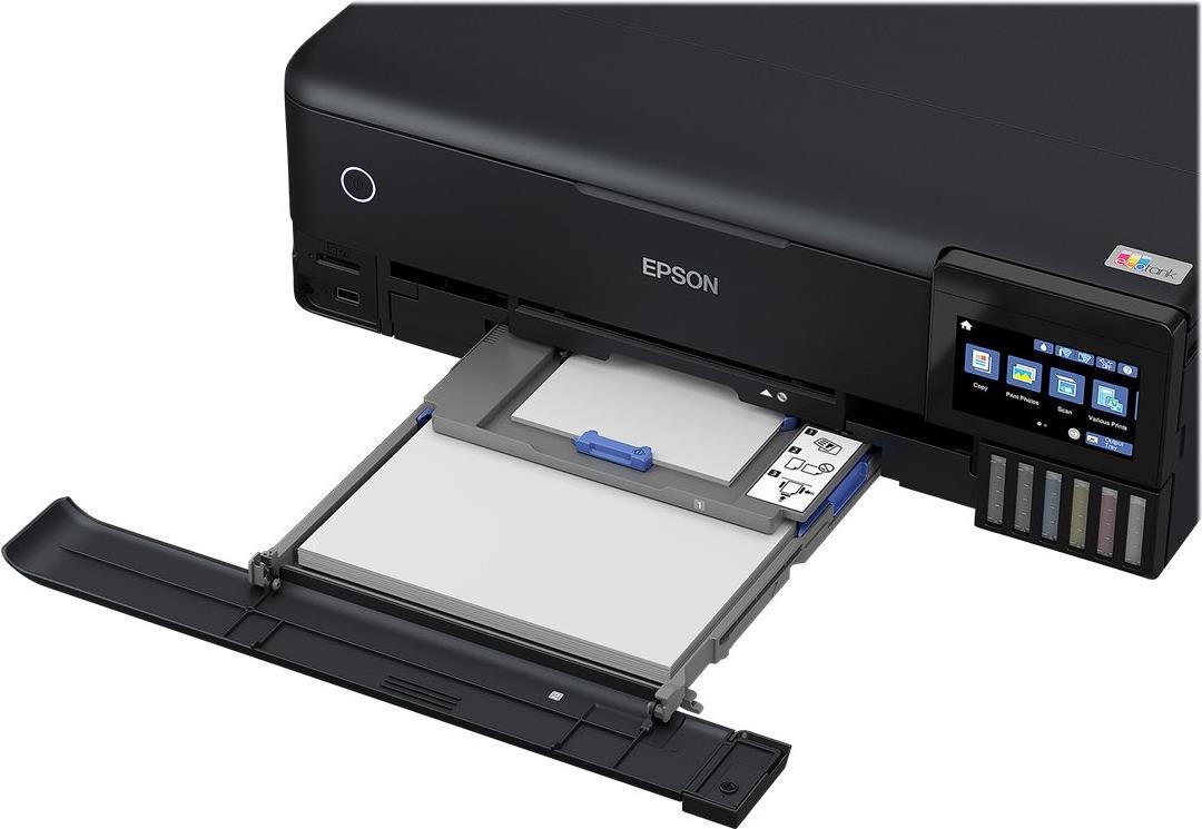 Epson Ecotank ET-8550 - Multifunktionsdrucker - Farbe - Tintenstrahl - Nachfüllbar - A3 (medien) - Bis Zu 16 Seiten/min. (drucken) - Usb, Lan, WI-Fi(