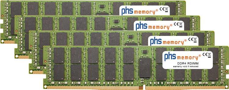 PhS-Memory 128gb (4x32gb) Kit Ram Speicher Für Apple Imac Pro '10-Core' 3.0ghz 68,60cm (27")  (5k, Late 2017) Ddr4 Rdimm 2666mhz Pc4-2666V-R (sp25839