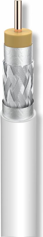 Televes Sk125/250plus Koaxkabel A+3fach Geschirmt 125db 250m Spule 413502 - 100 100 (413502)