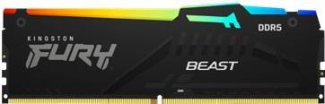 Kingston Fury Beast Rgb - Ddr5 - Kit - 32 Gb: 2 X 16 Gb - Dimm 288-Pin - 2800 Mhz / Pc5-44800 - Cl36 - 1.25 V - Ungepuffert - ON-Die Ecc (kf556c36bbe