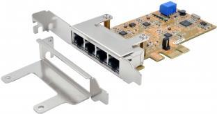 Exsys EX-6084 - Netzwerkadapter - Pcie - Gigabit Ethernet X 4