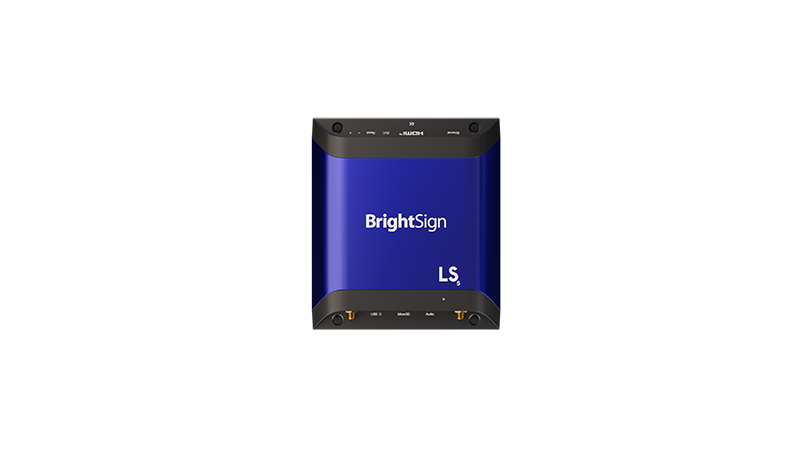 Brightsign H.265, Full Hd, Html5, Graphics & Digital Audio, Ideal For Looping Video, Simple Html5 Widgets And Animation And Single Touchscreen Experi