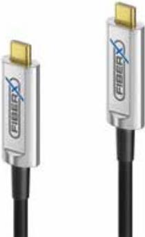Purelink Fiberx Serie - Usb 3.2 Gen 2x1 Aktives Glasfaser Kabel UsB-C 5.00m Usb V3.2 UsB-C Aoc Glasfaser Kabel - 5,00m (fX-I600-005)