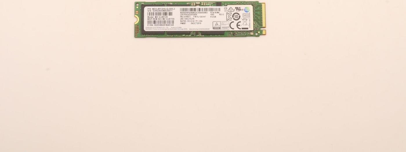 Lenovo Ssd Pm981 Pcie 512g Sam (fru01fr511)